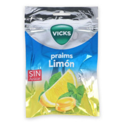 Vicks Praims Caramelos Limón Sin Azucar 72 Gr.