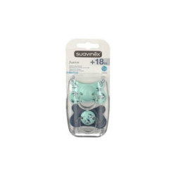 Suavinex Chupete Silicona Anatomico +18M 2 U