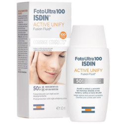 Isdin Fusion Fluid Foto Lutra 100 Active Unify Spf50+ 50 Ml.