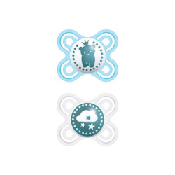 Mam Chupete Perfect Start 0-2M+ Azul 2 Uds.