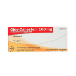Gine-canesten 100 mg 6 comprimidos vaginales