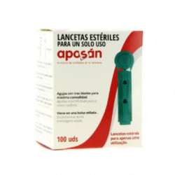 Lanceta Glucometro Aposan 100U