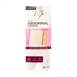 Faja Abdominal Farmalastic 3 Bandas 1 Unidad Talla Pequeña