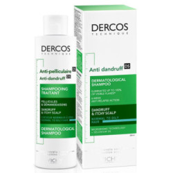 Dercos Champu Anticaspa Antigrasa 200 Ml.